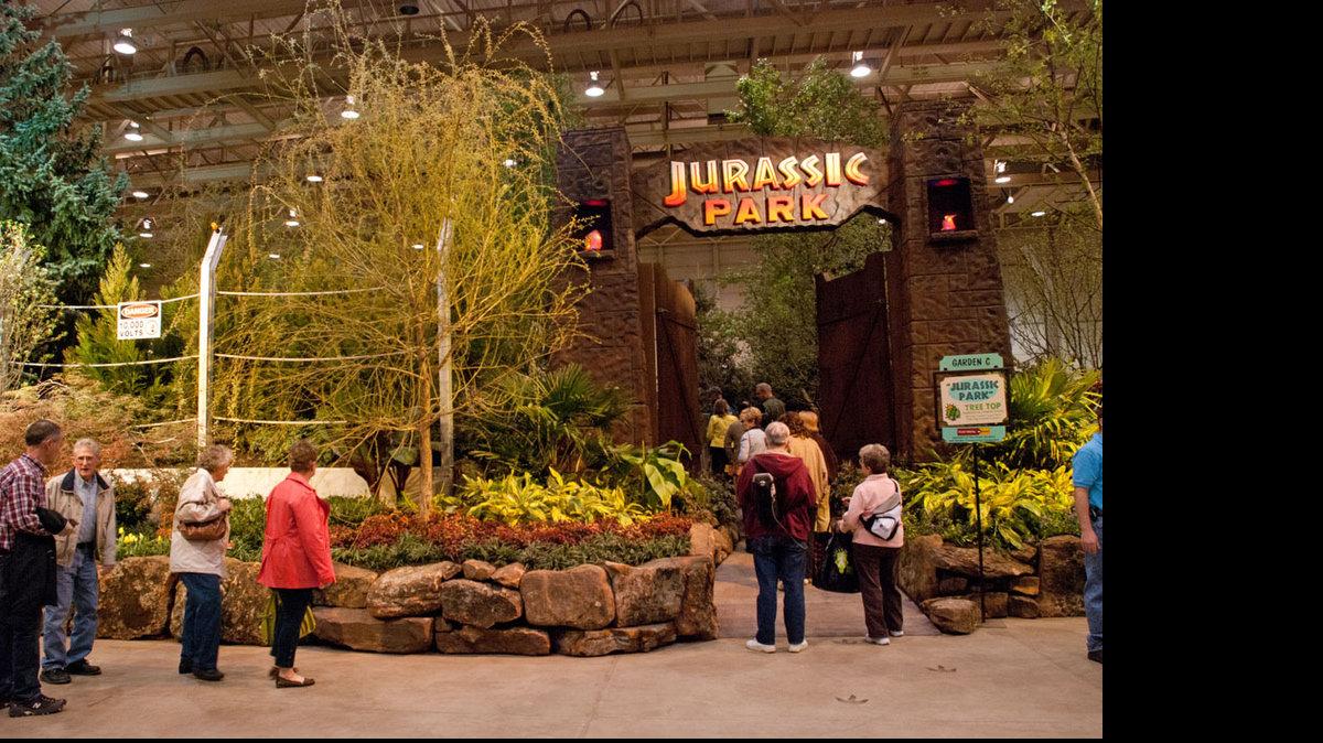  "Gardens in the Movies" was the theme of the great gardens at the 44th Wichita Garden Show.