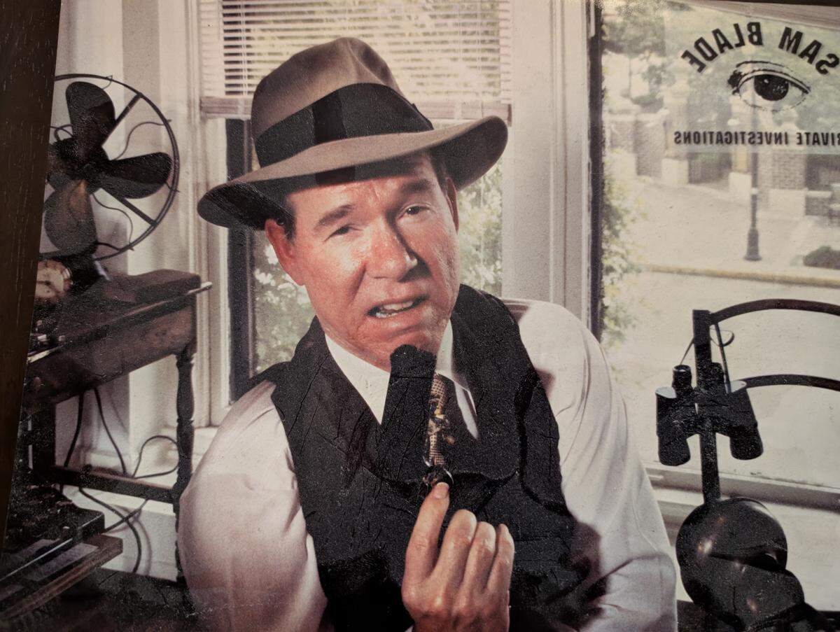 Comedian and entertainer Bucky Walters was regularly in character for something.