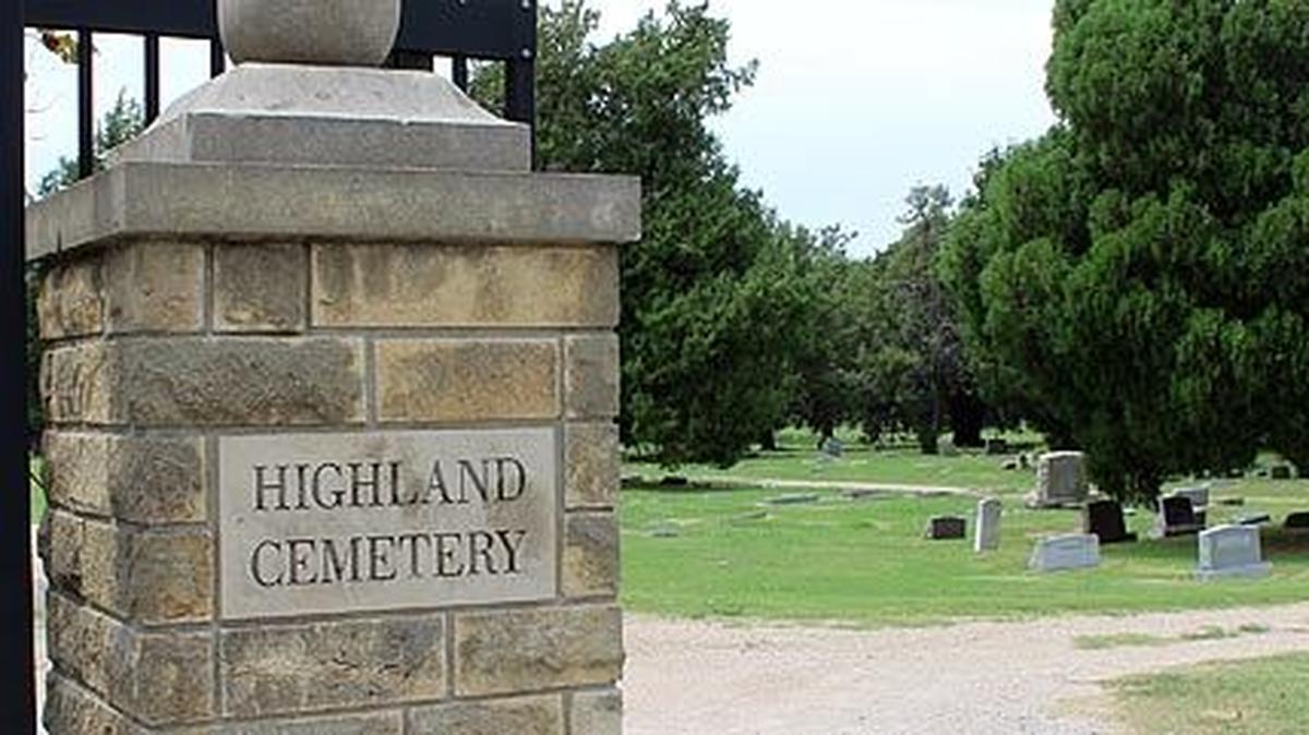 A Wichita man was arrested and booked into jail after crashing into a fence and multiple tombstones at the Highland Cemetery over the weekend.