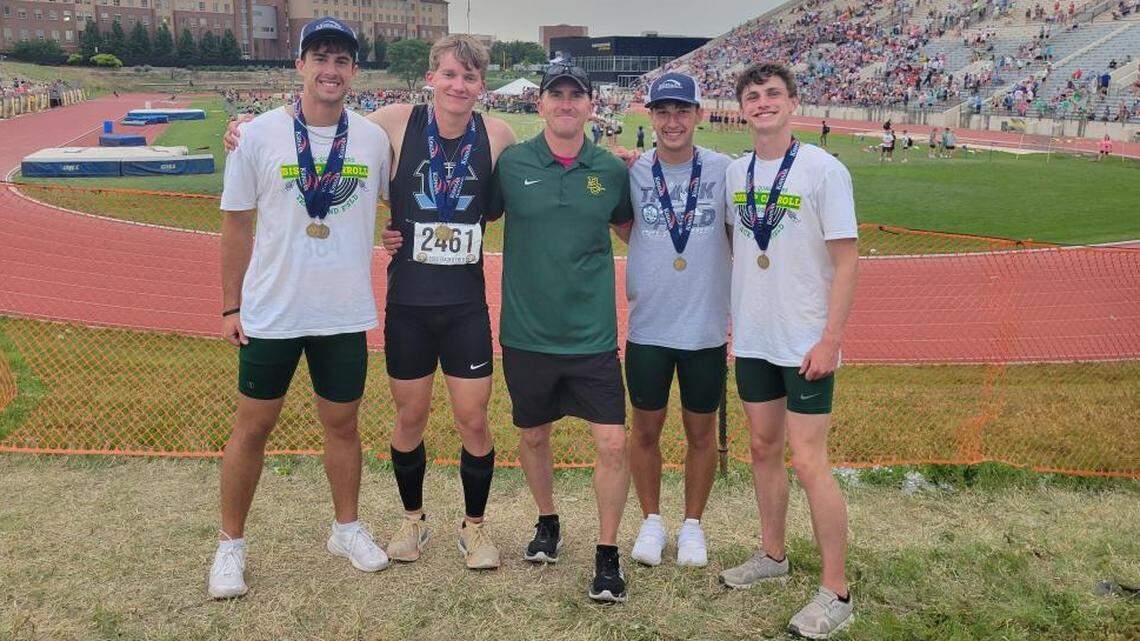 A Wichita hurdler wins state track title from Lane 8 with unique father-son moment