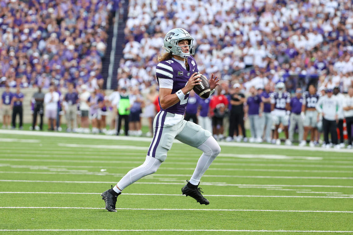K-State QB Avery Johnson leads the Big 12 in an important statistic after Game 1