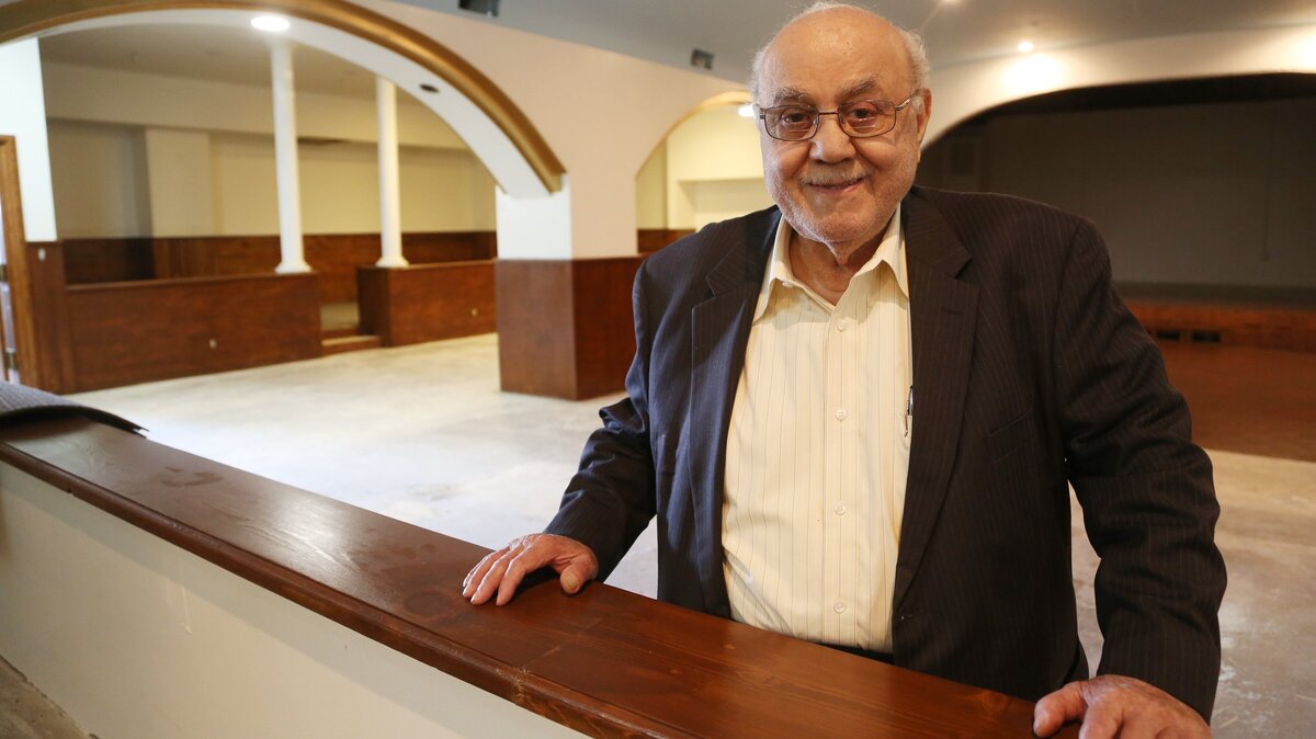 Sophokles Anthimides is transforming his Century Plaza next to Century II with a new name, restaurant and apartments.