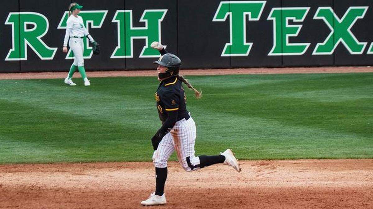 The Wichita State softball left Denton with a 4-game sweep over the competition, including two wins over Northwestern State and host North Texas.