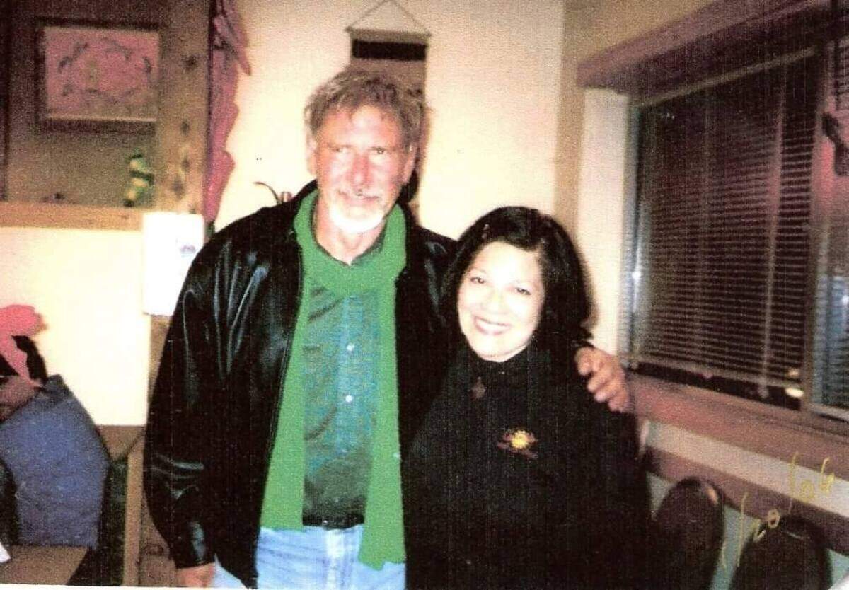 Harrison Ford's visit to Connie’s Mexico Cafe in the mid-2000s is still memorialized on the restaurant wall.