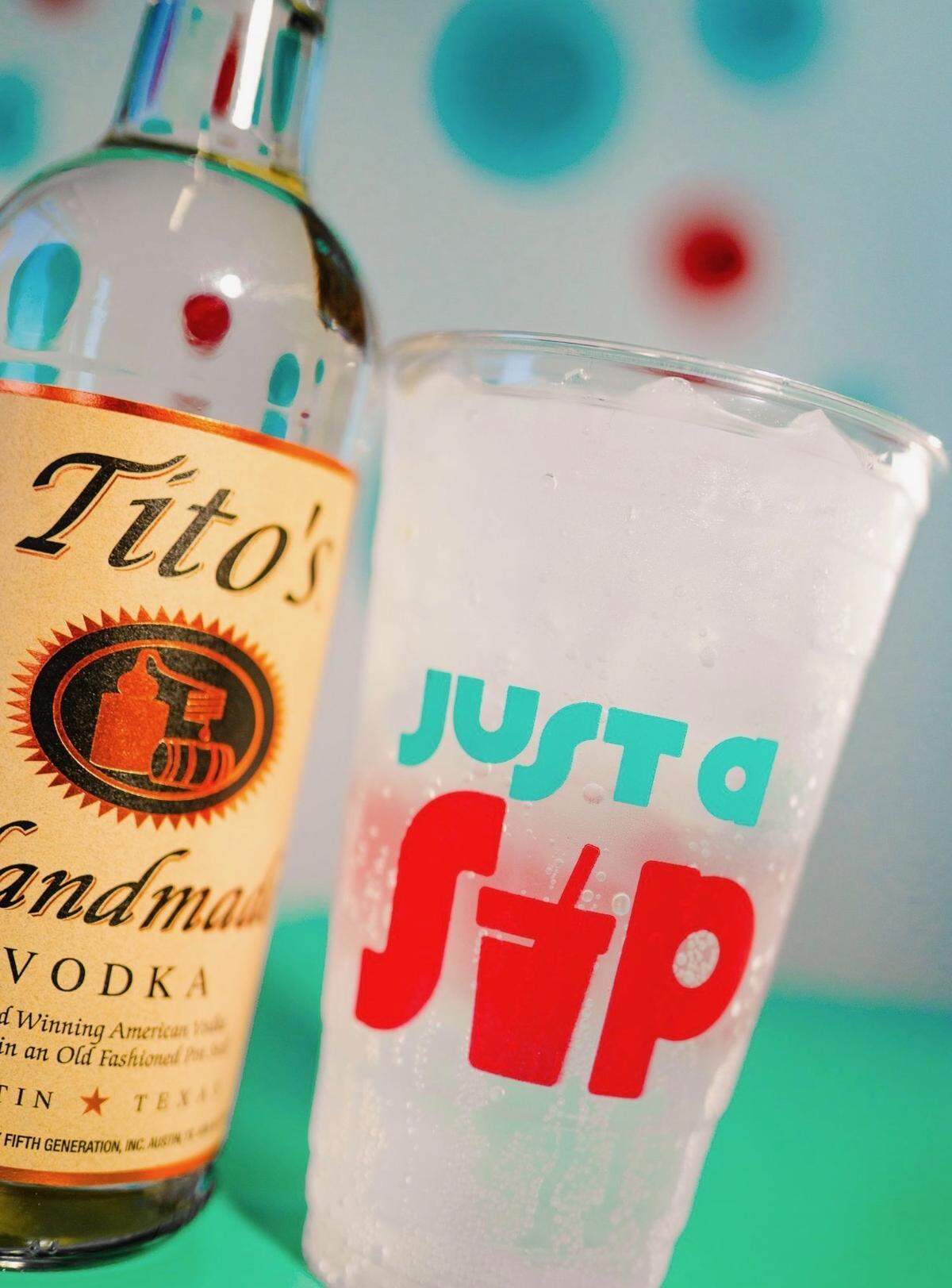 Just a Sip in Wichita will now add vodka, whiskey, rum, tequila or Irish cream to its menu of sodas for an extra $3.