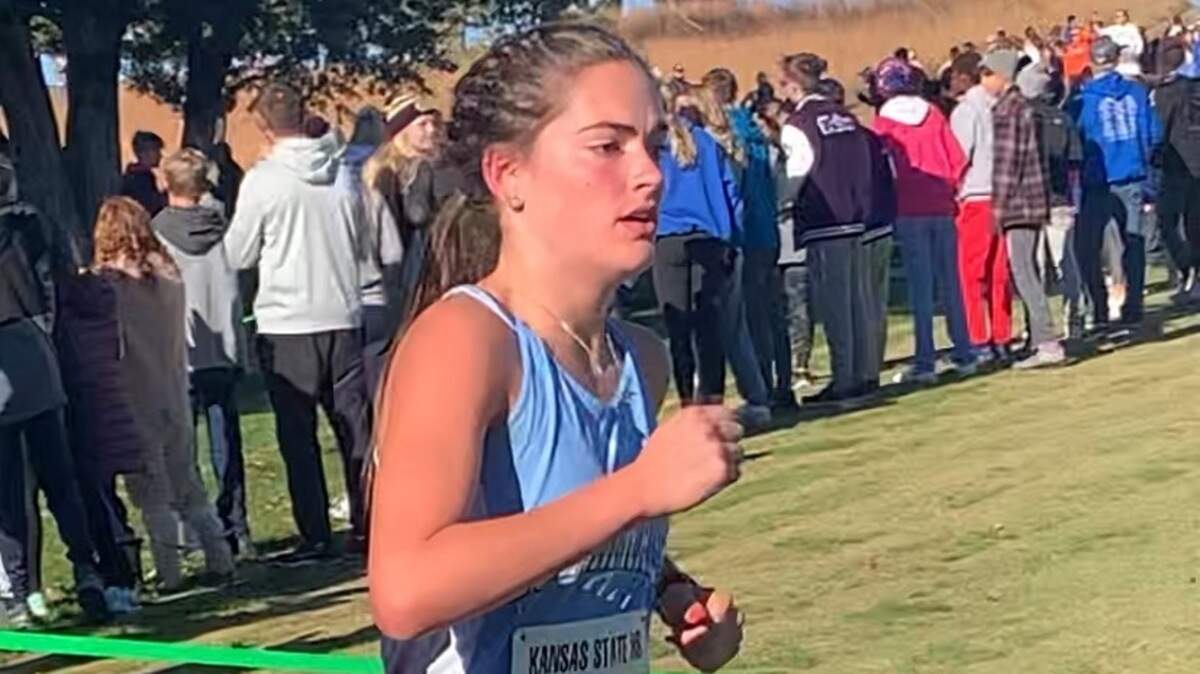Clearwater senior Hayley Trotter is the defending Class 4A state cross country champion and the top girls runner in the Wichita area this season.