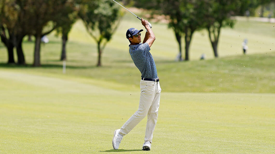 Recent Florida NCAA champion in Korn Ferry contention at Wichita Open golf tournament