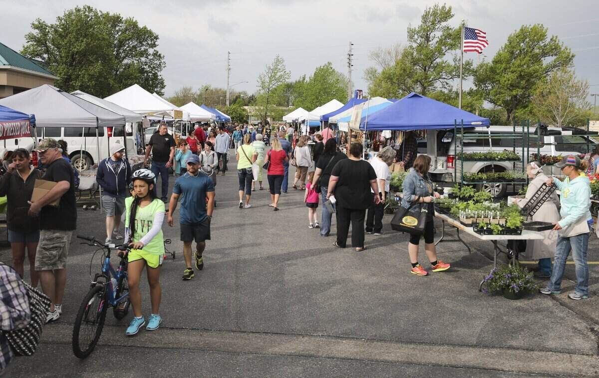 The Kansas Grown Farmers Market launches for the season on Saturday.