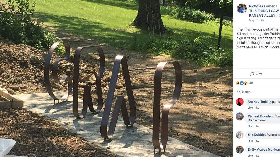 This KU bike rack looks like 'CRAP,' some say. But they have it all backward.