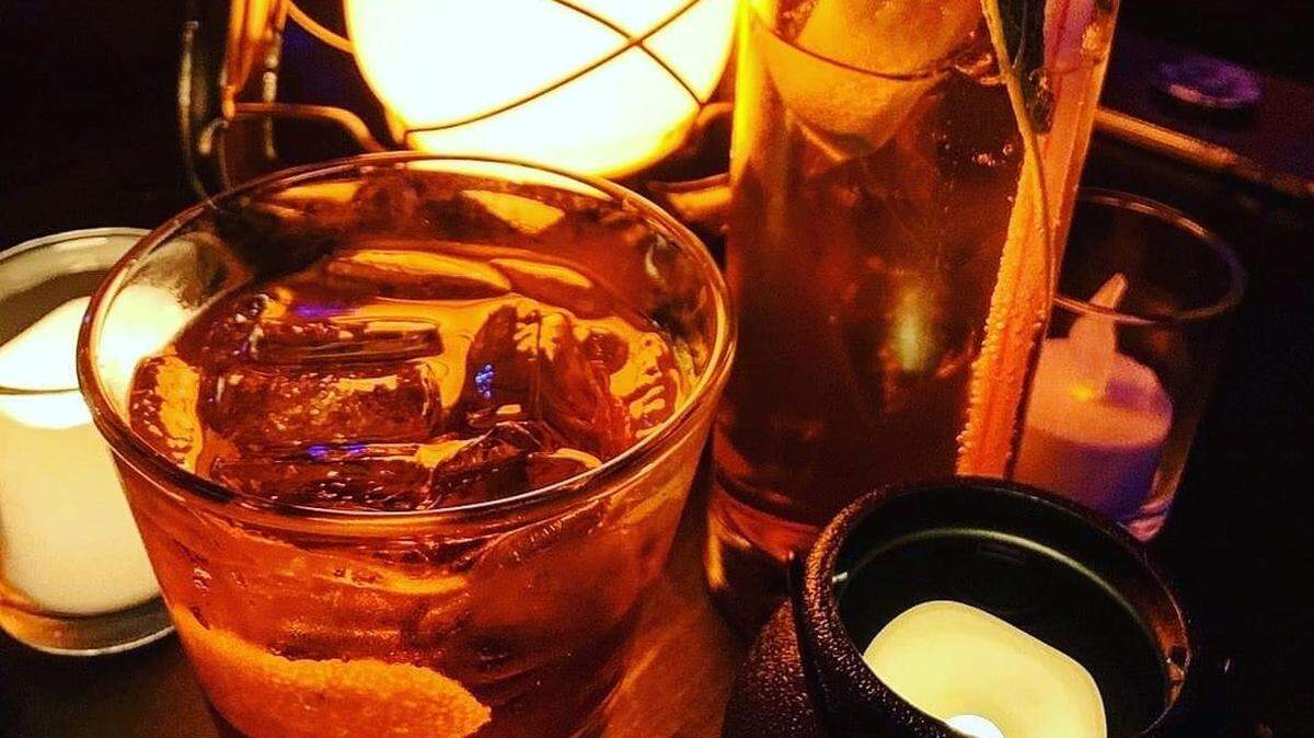 Themed cocktails from Apparition, a pop-up bar open this month in Kansas City