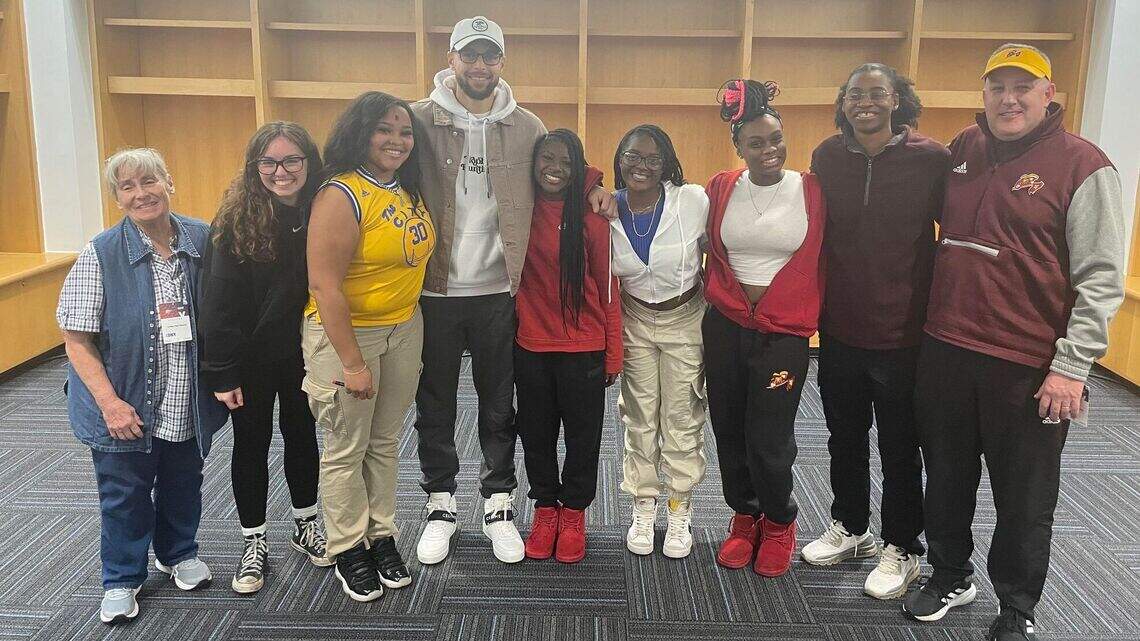 Golden State Warriors, Steph Curry make dreams come true for Wichita West girls basketball