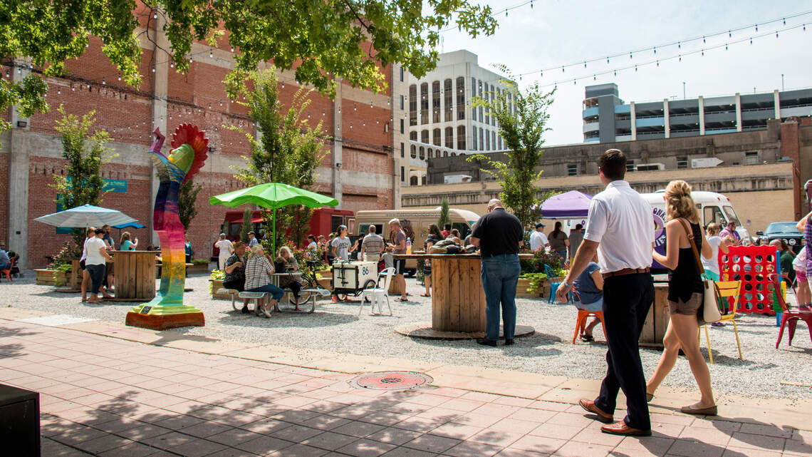Weekly beer gardens, movie nights coming soon to downtown’s Pop-Up Park