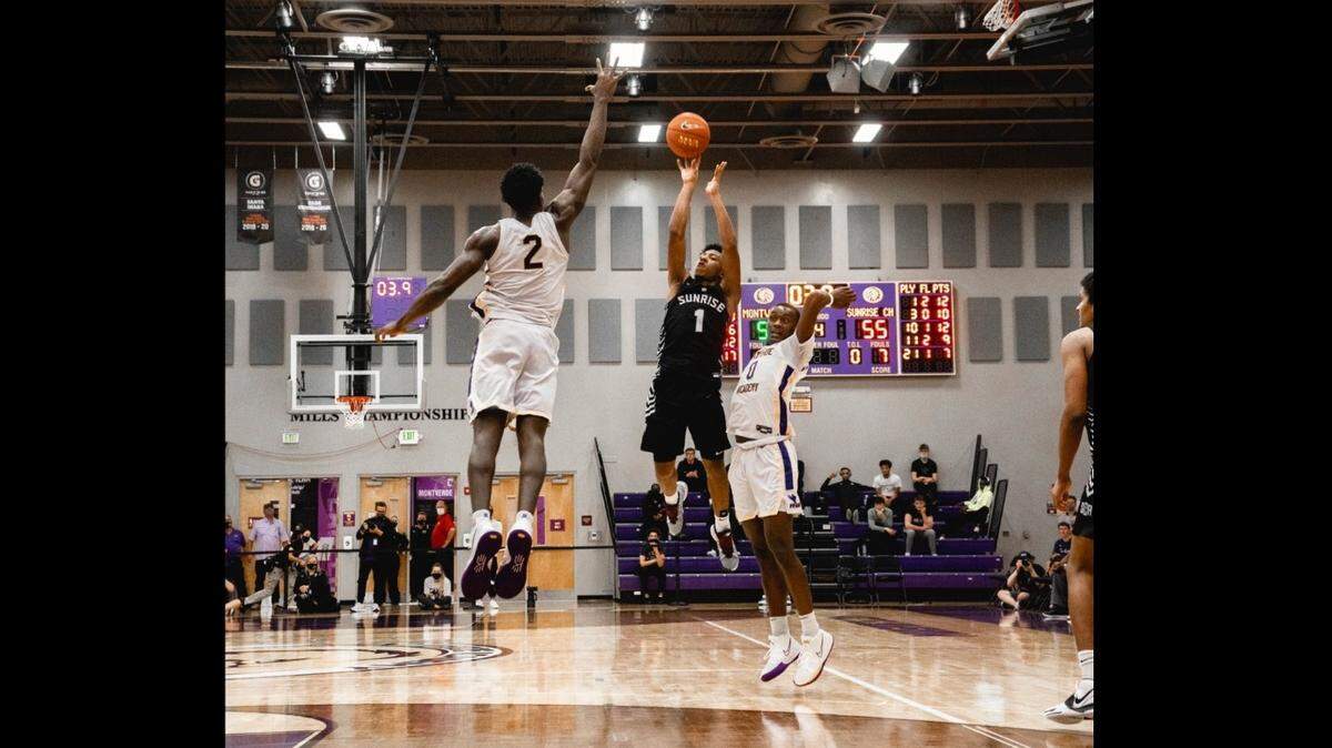 Tennessee commit Kennedy Chandler made a game-tying three-pointer to force overtime in Sunrise’s stunning 69-66 victory over No. 1-ranked Montverde Academy on Friday.