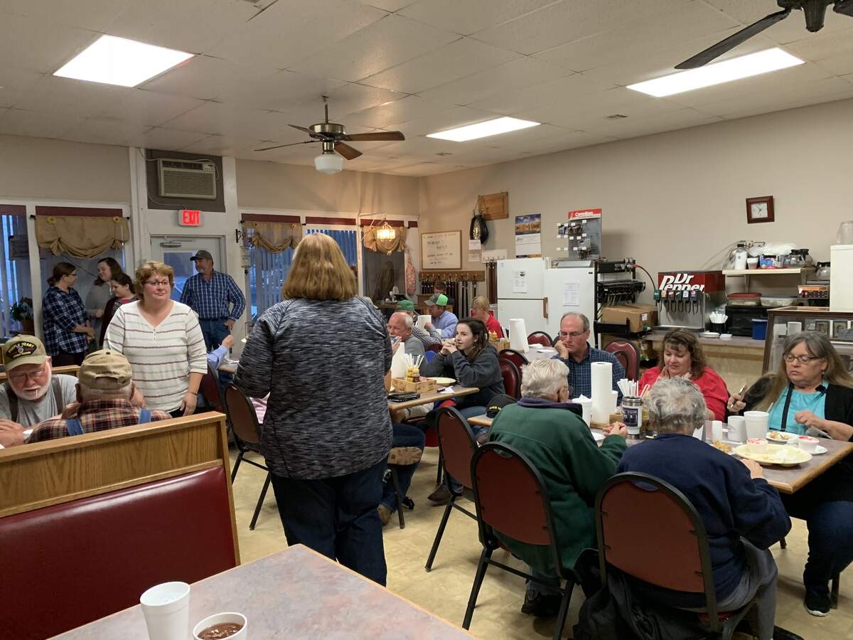 Wendell and Linda Wedel have owned Main Street Cafe in Durham since 1995. It was totaled in a Fourth of July flood.