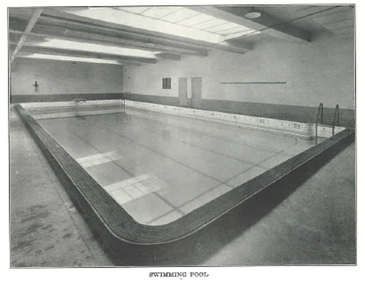 Graduates have memories of East that students of today find hard to believe, such as the old swimming pool. “It was a pretty disgusting thing,” said Brian Rhodes, a ’73 grad. “It looked like a bad, dirty bathtub with a shimmering scum across the top of it.”