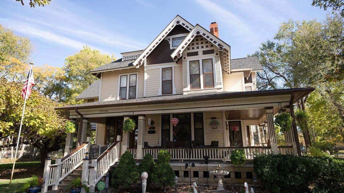 This home at 1204 N. Topeka is featured on the Historic Midtown Walking Tour, November 9, 12-5p and November 10, 1-5. Tickets are $20 sold at 11th and Topeka.