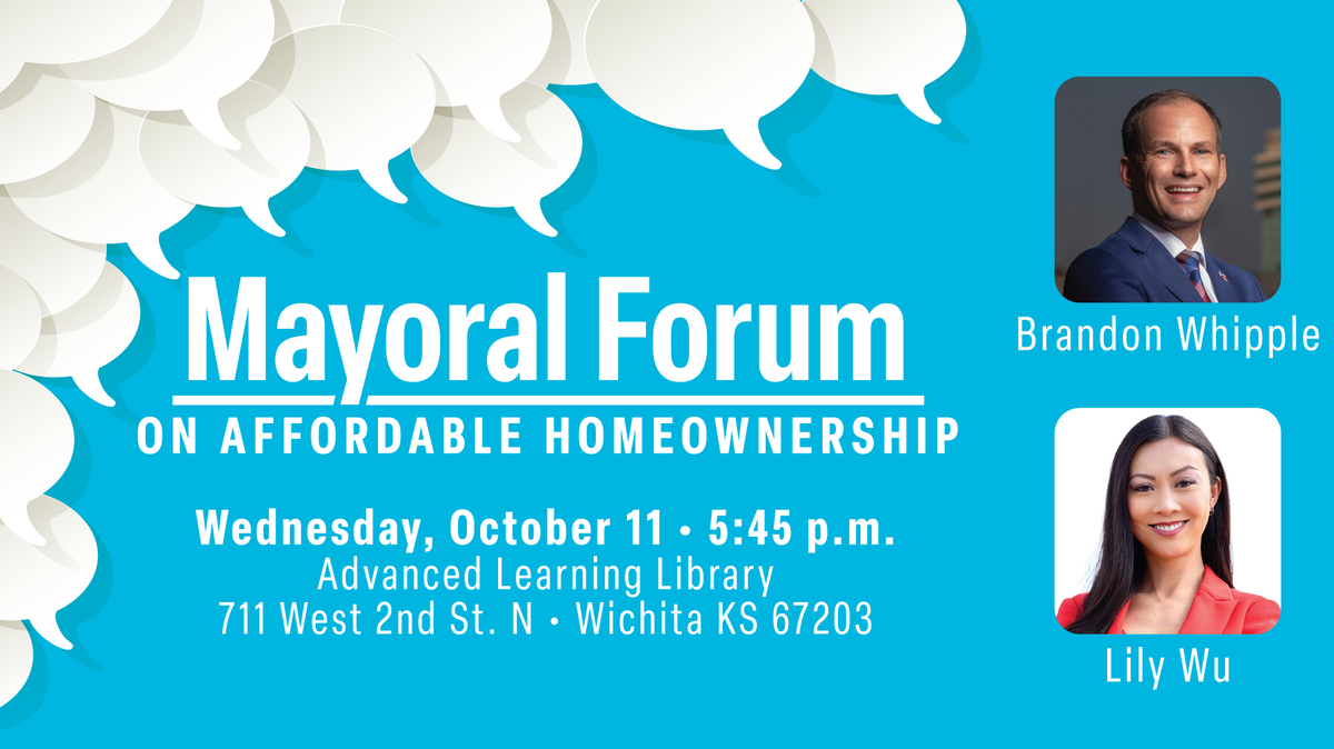 Community members are invited to join in person for the forum. KSN-TV will livestream the event for those unable to attend in person.