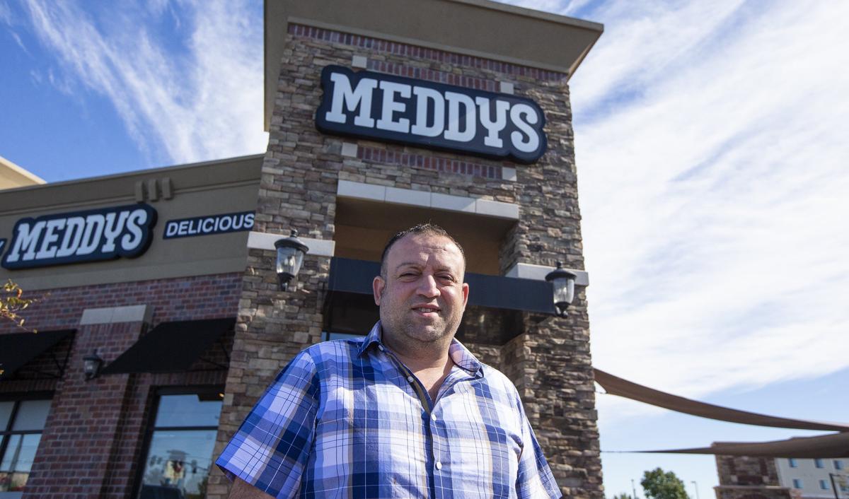 Alex Harb is opening his fifth Wichita Meddy’s this week at 21st and Maize.