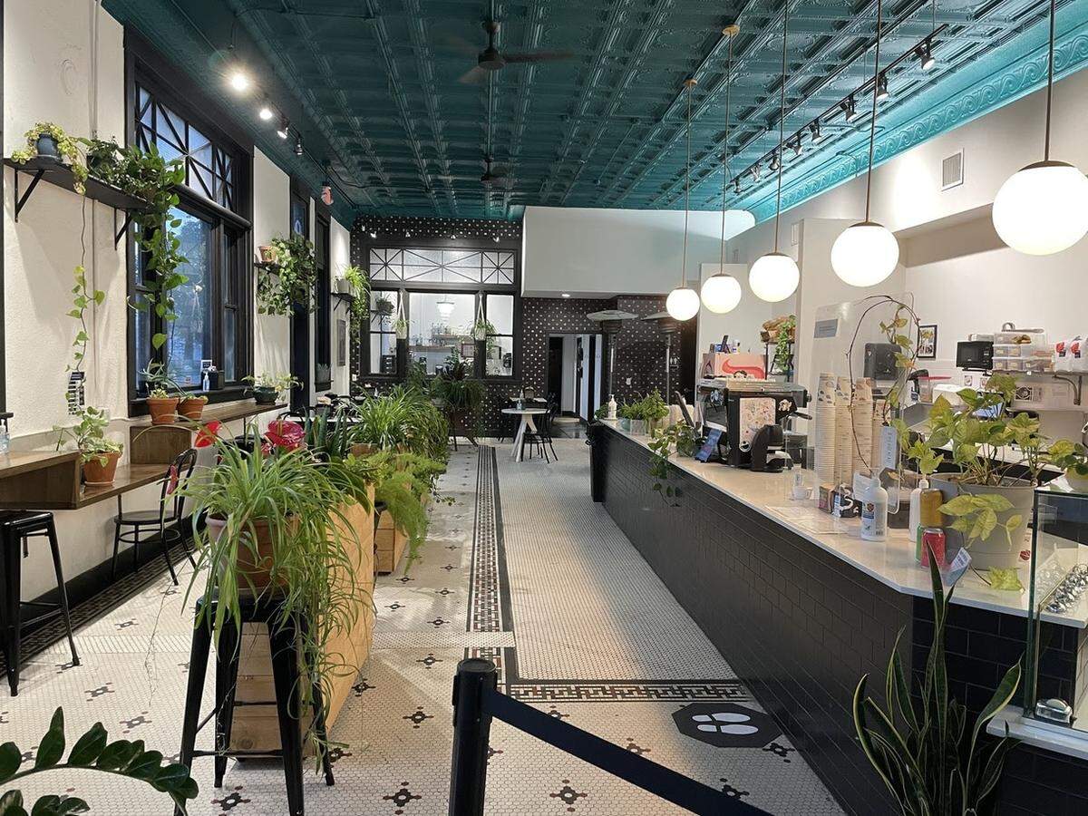 Leslie Coffee Co. in Delano is one of the local coffee shops helping the library spread the world about its “Tell Your Story” project.