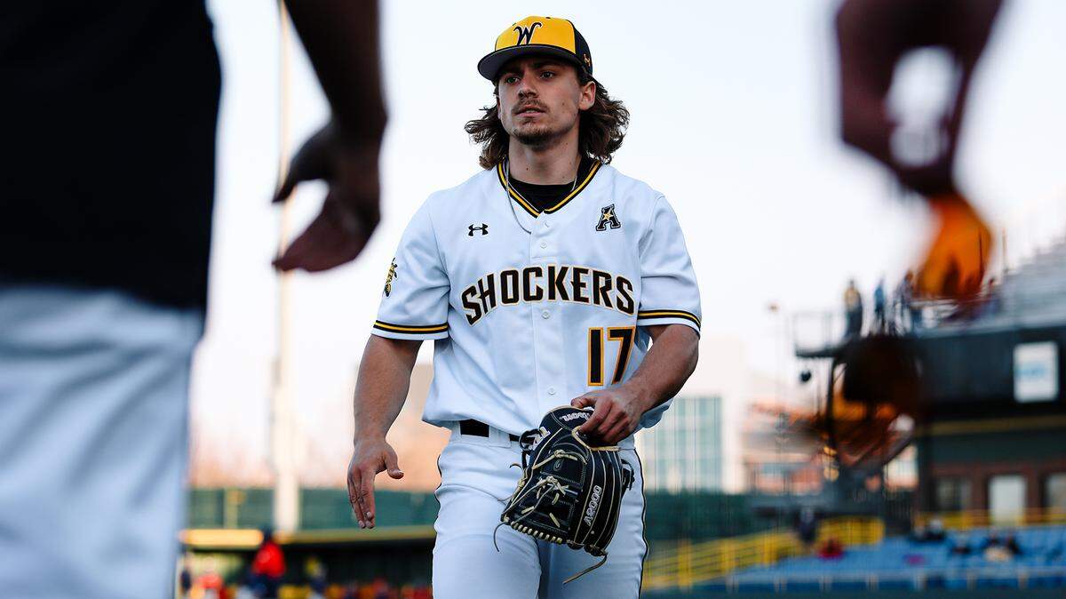 Wichita State sophomore pitcher Aaron Haase was the only Shocker selected in the 2021 MLB Draft.