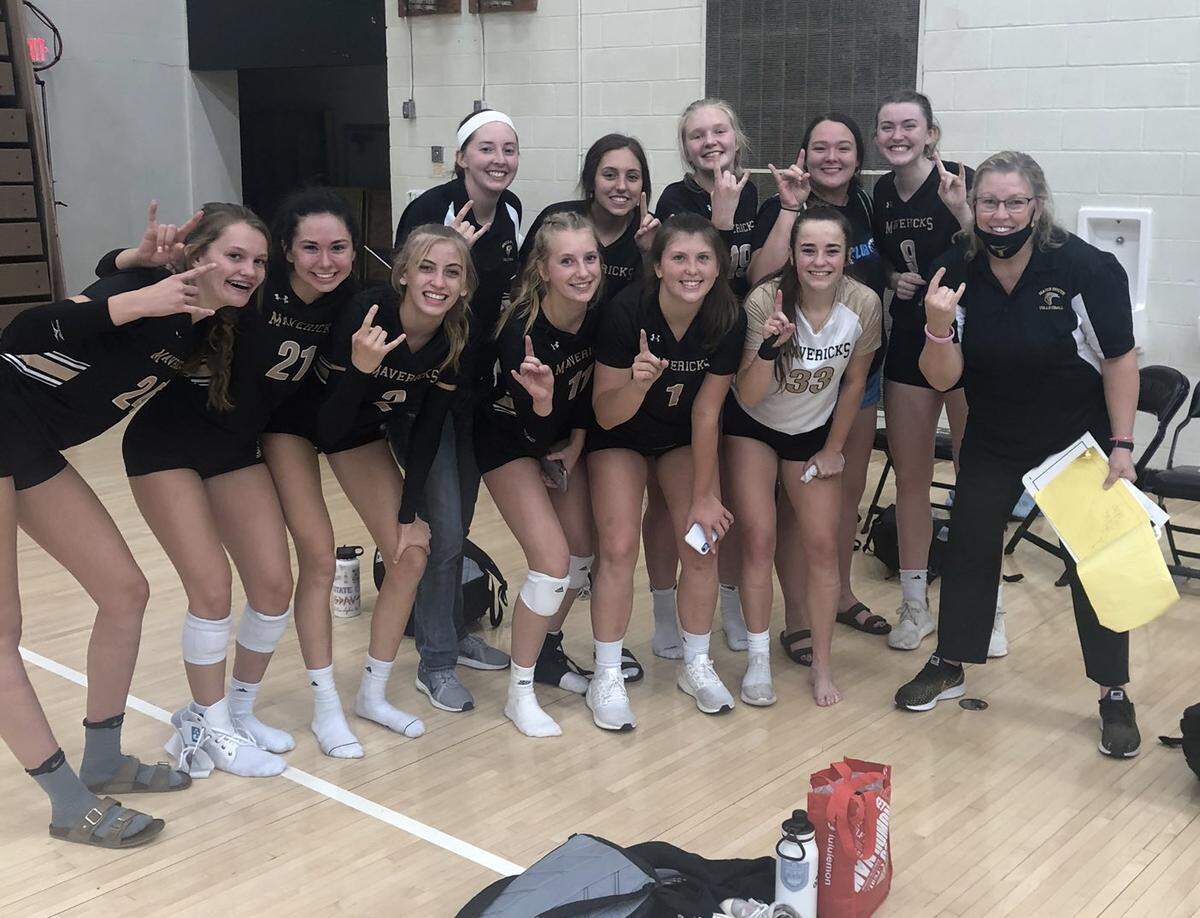 The Maize South volleyball team secured its best state finish in program history by advancing to Friday’s Class 5A semifinals in Salina.