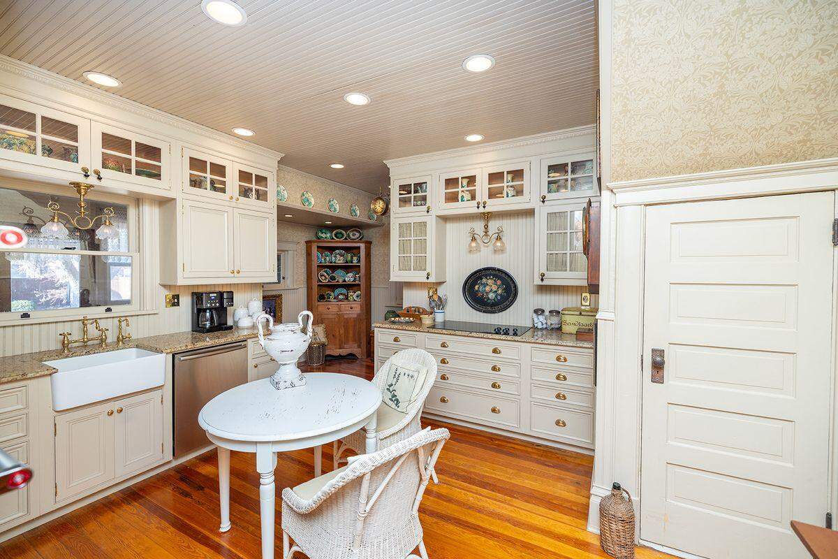 A look inside the kitchen in the historical Martha A. Kiefer House.