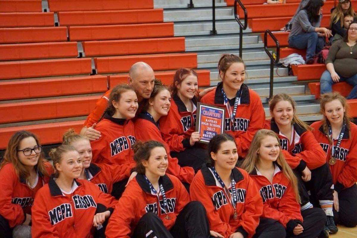 McPherson’s high school girls wrestling has taken the lead on growing the sport and helping make it a Kansas state-sponsored sport.