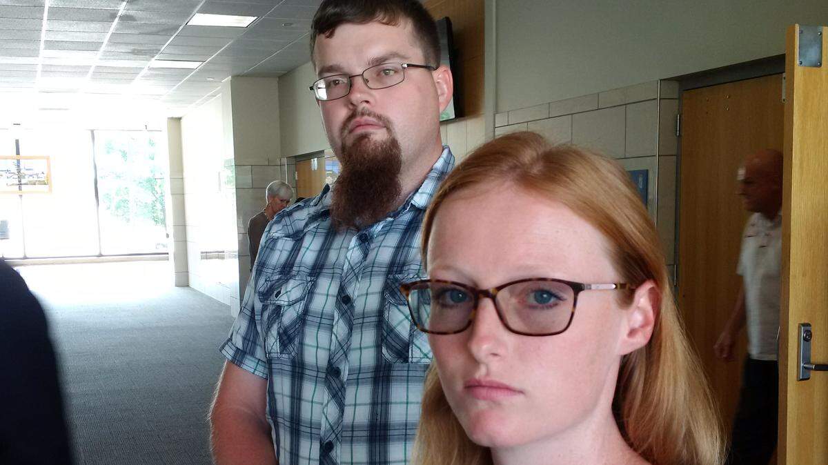 Neighbors Rustin Atkeisson and Megan Miller aren't happy with the city allowing expansion of a sand and gravel operation across the street from their south Wichita homes.