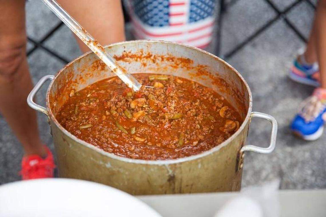 A record number of chili teams have signed up to cook for this weekend’s Wichita Wagonmasters Downtown Chili Cookoff.