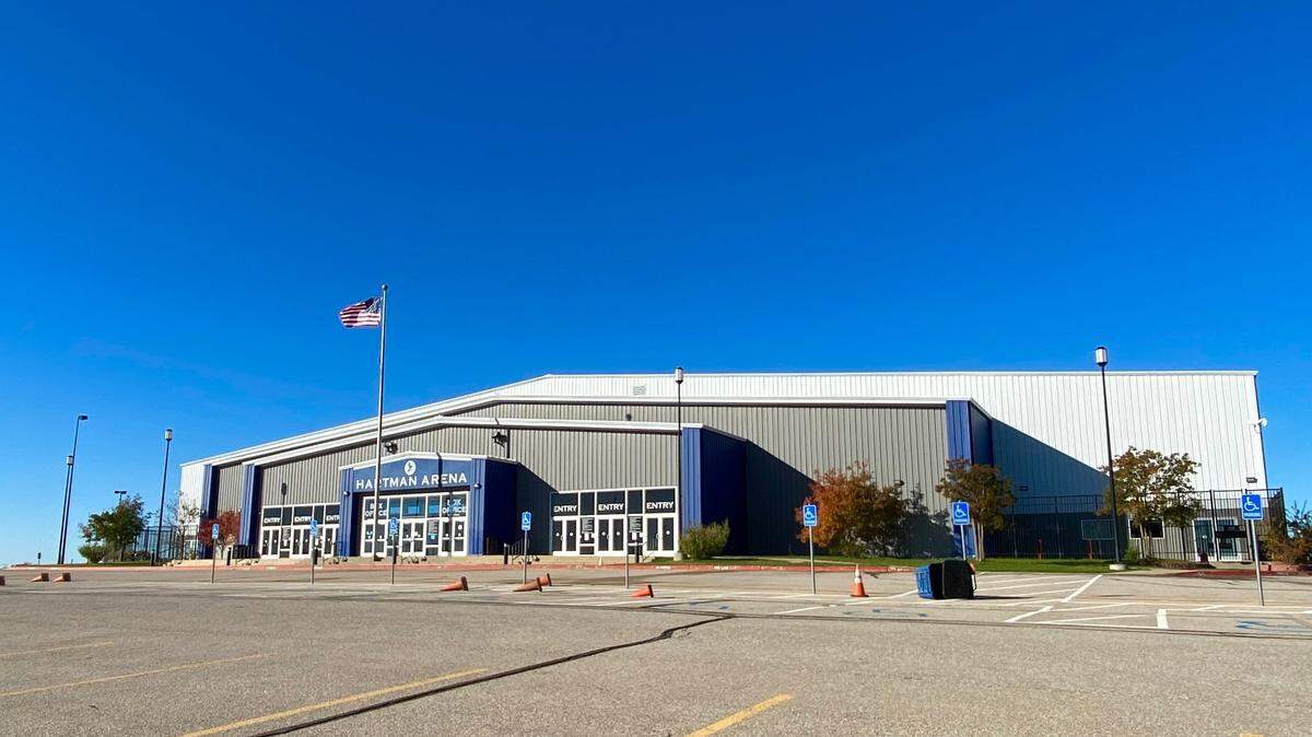 Hartman Arena has a new name, Park City Arena, but it may not be a permanent one. The search is on for a naming sponsor at the arena.