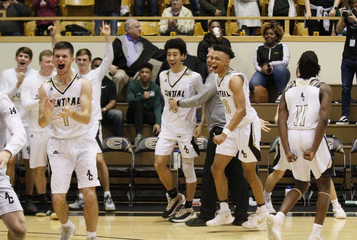 Andover Central high school boys basketball