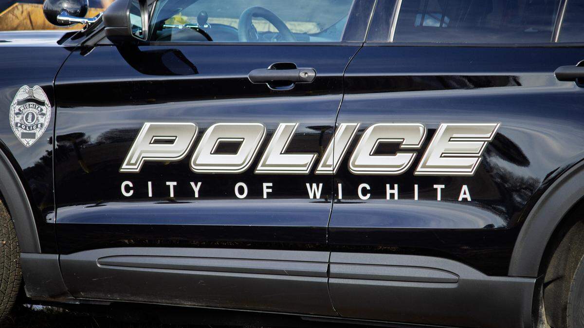 A Wichita Police Department vehicle.