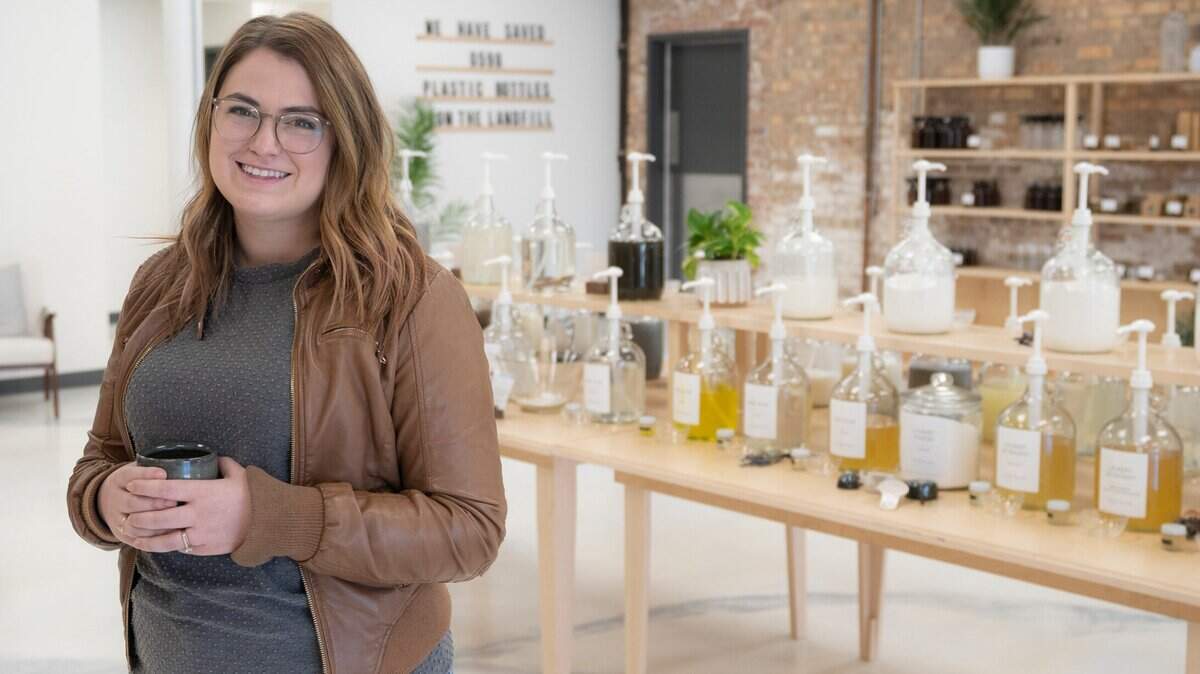 Maddie Brown is returning to Bradley Fair for another Grate Fill pop-up store, but this one may become permanent since she’s moving from the Douglas Design District.