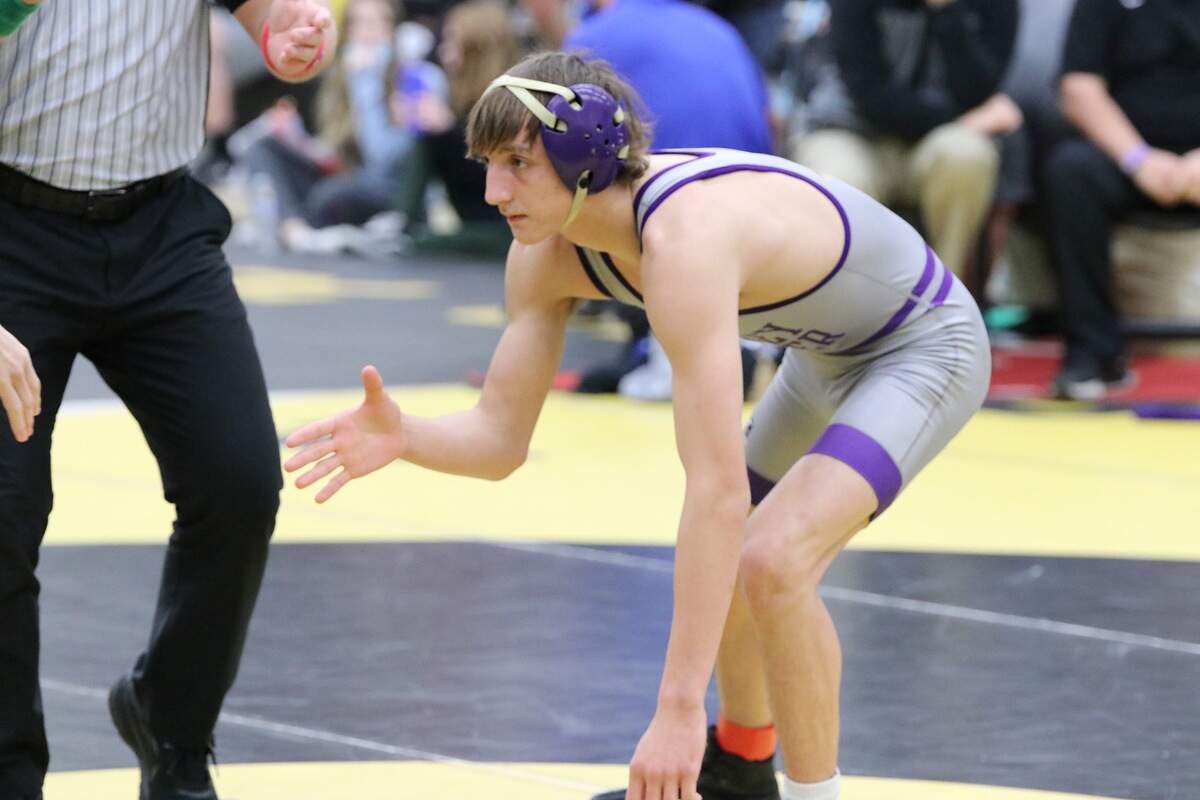 Valley Center senior Alyeus Craig is undefeated this season and the No. 1-ranked 126-pound wrestler in Kansas.