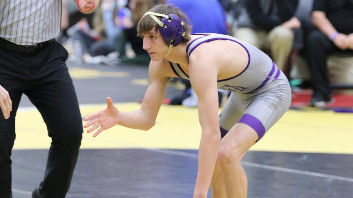 Valley Center senior Alyeus Craig is undefeated this season and the No. 1-ranked 126-pound wrestler in Kansas.