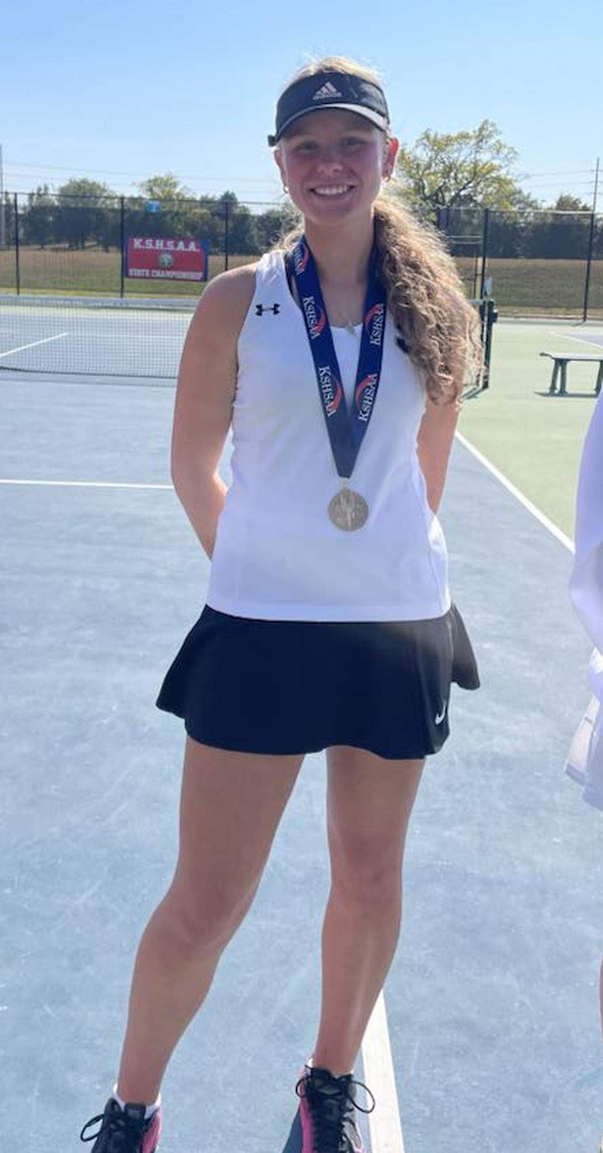 Sterling junior Chelsie Brown had a dominant season to win the Class 3-1A singles championship with a perfect 36-0 record.