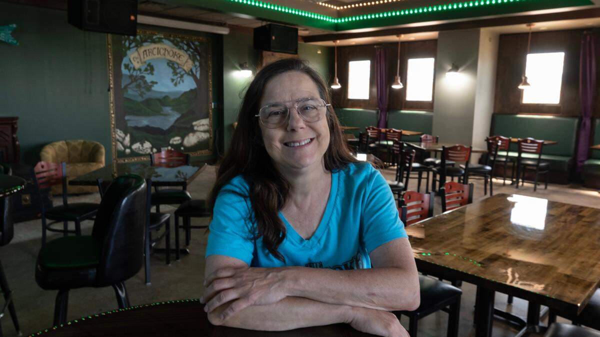 Tracy Rutledge, pictured, and Uche Onwugbufor are about to open a second Artichoke Sandwichbar on the main floor of the Terra-Cotta Tower at 29th and Rock.