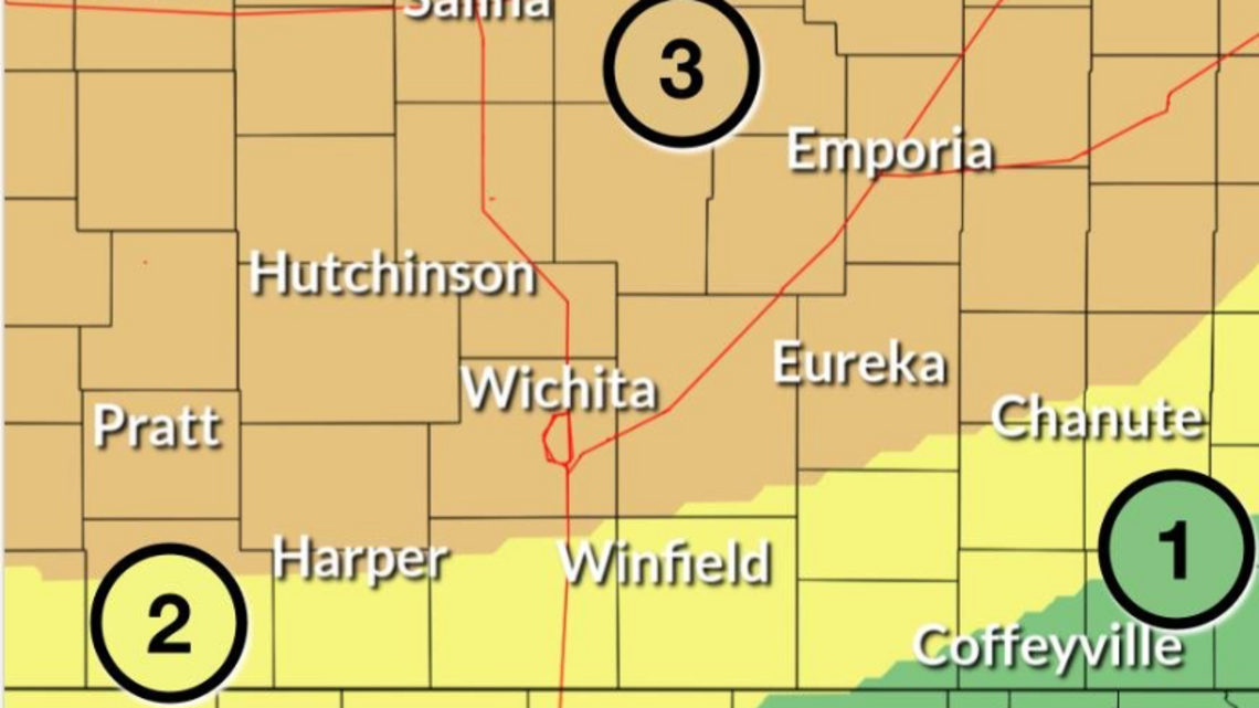 Chance for severe weather, then 100-degree heat index. When & why
