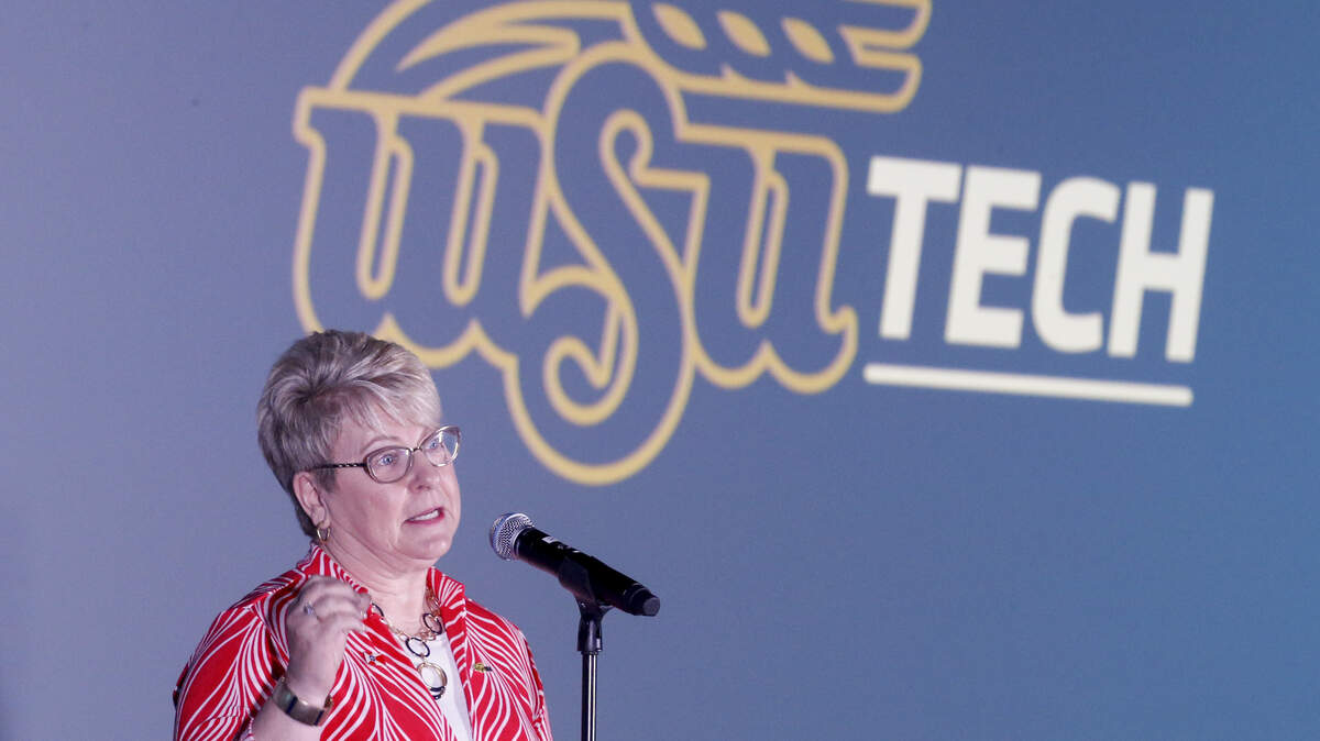 Sheree Utash, president of WSU Tech, talks about how WSU Tech will move forward after receiving a $500,000 grant from the Wichita Community Foundation.  The Wichita Community Foundation will partner with WSU Tech to create Wichita Promise MOVE. (June 11, 2018)