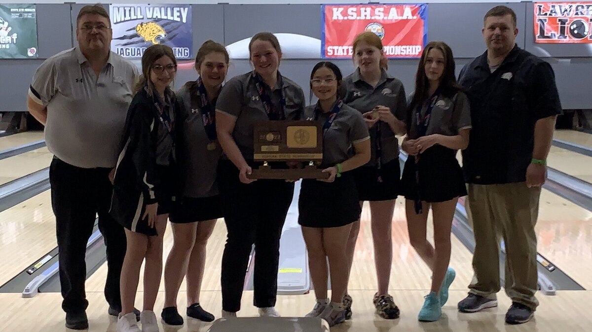 The Campus girls bowling team finished runner-up at the Class 6A state bowling meet in Wichita on Thursday.
