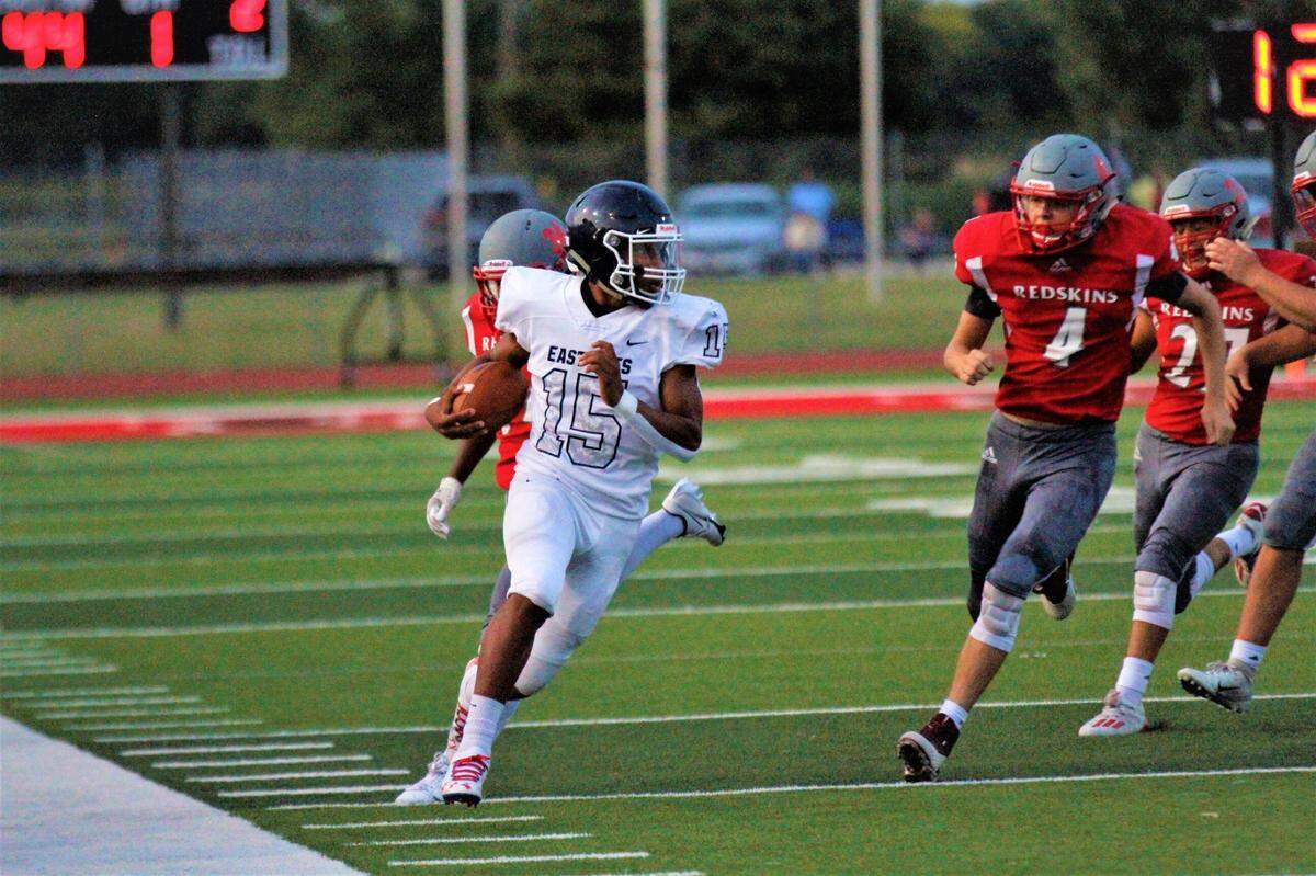 Wichita East freshman quarterback Daeonte’ Mitchell