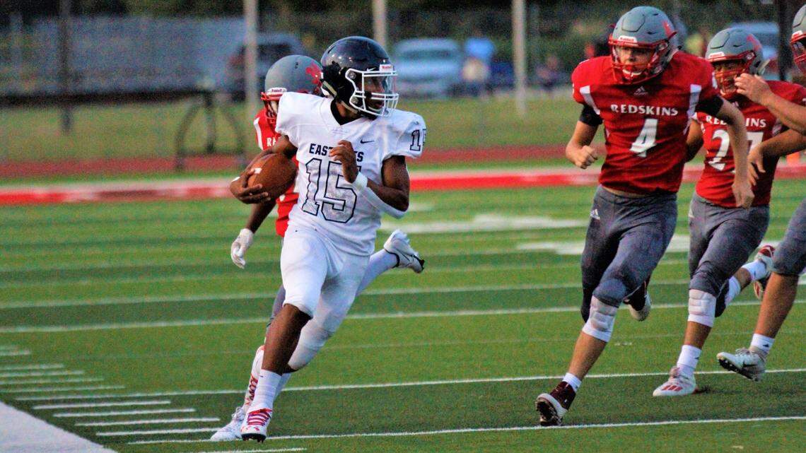 Wichita East freshman quarterback Daeonte’ Mitchell