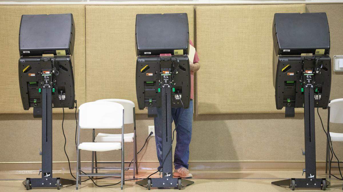 Voting was fairly slow at the West Side Church of God on west McCormick on Tuesday. Two races were on the primary ballot: the Wichita Mayor race, and an at-large school board seat.