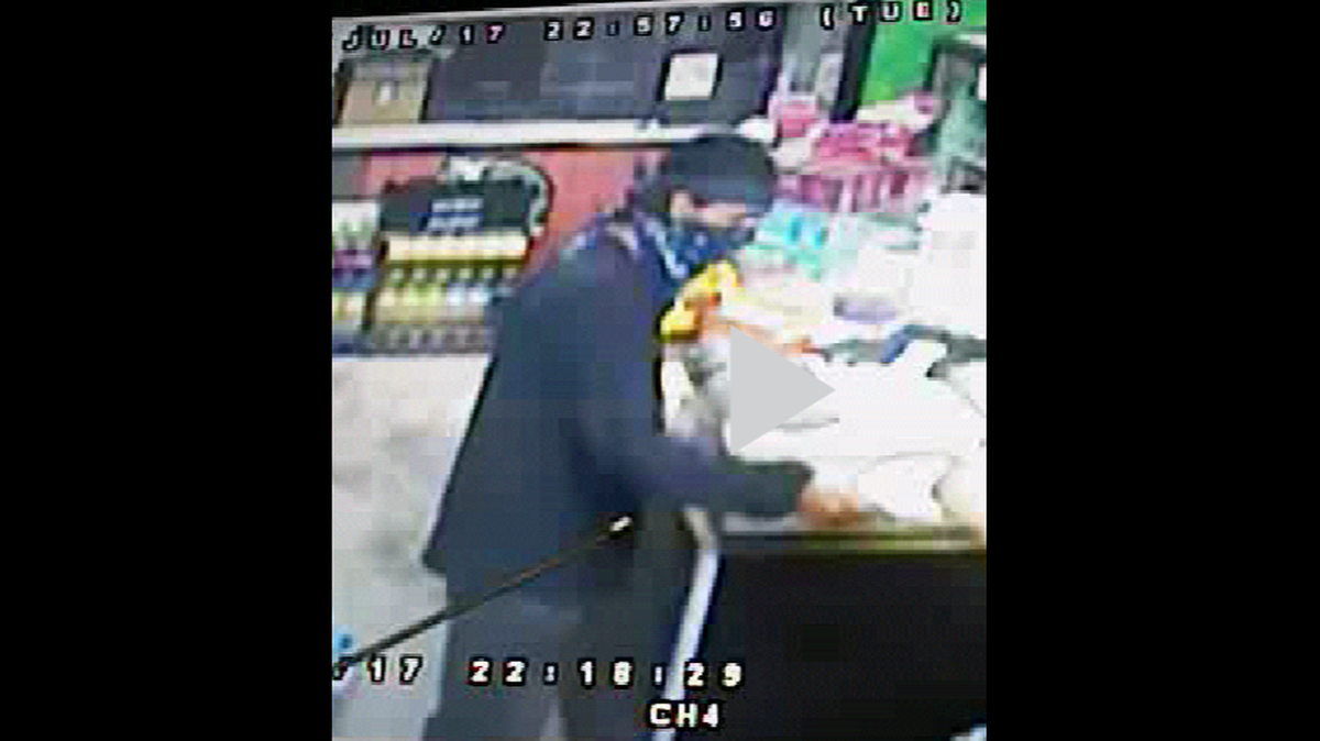 Wichita police say this man robbed the Pawnee Liquor and Smoke Shop in south Wichita Tuesday night.