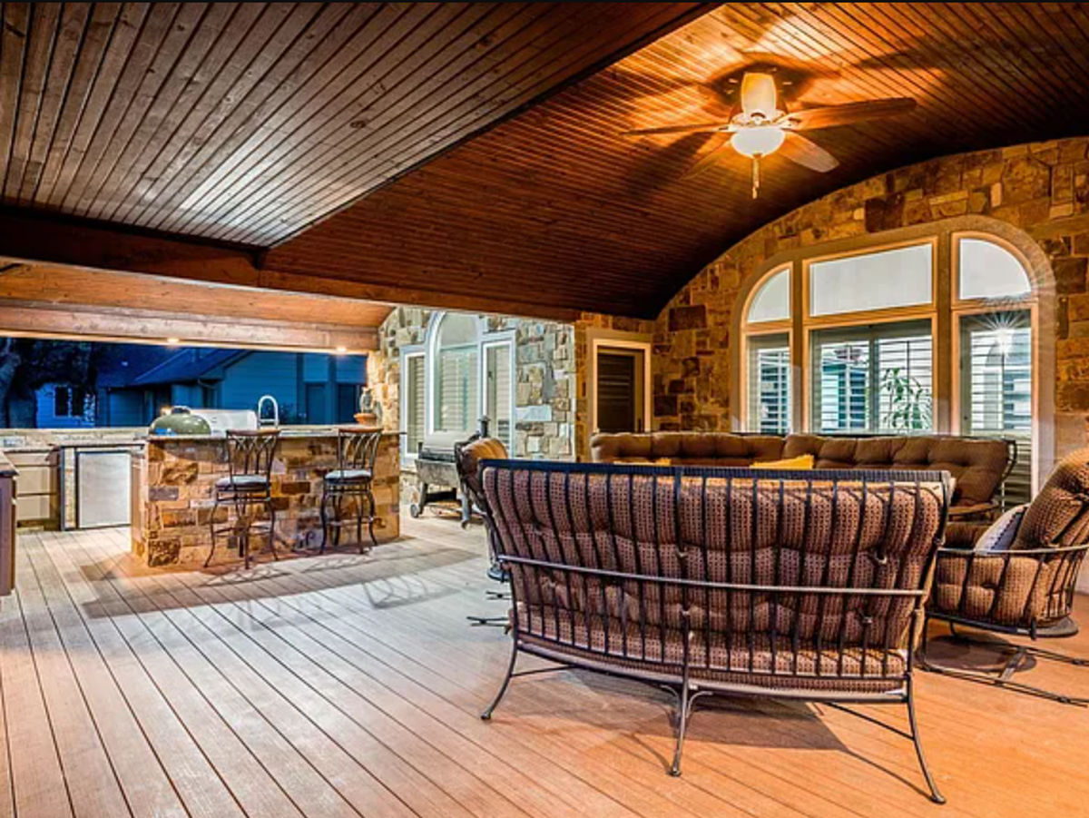 Take a look at the deck of 2868 N. Wild Rose Court in west Wichita, on the market now.