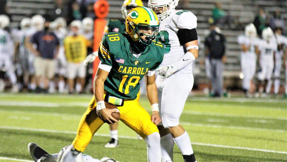 Bishop Carroll’s Aiden Niedens