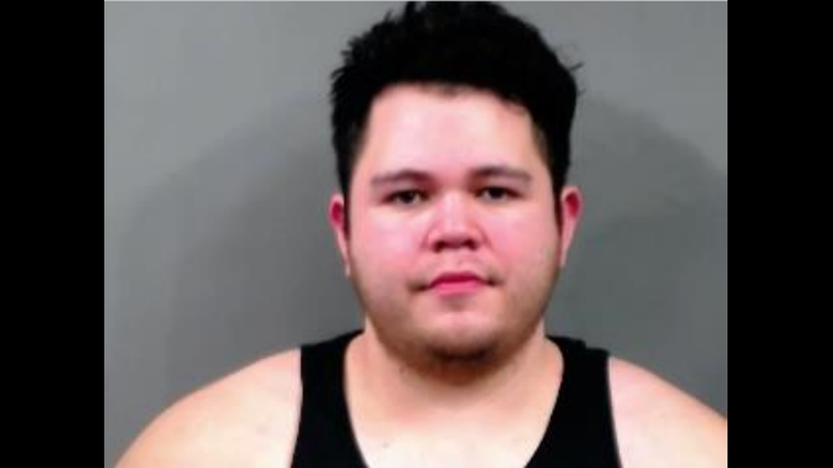 Joe Dustin Tamez jail mug shot (Jan. 27, 2020)