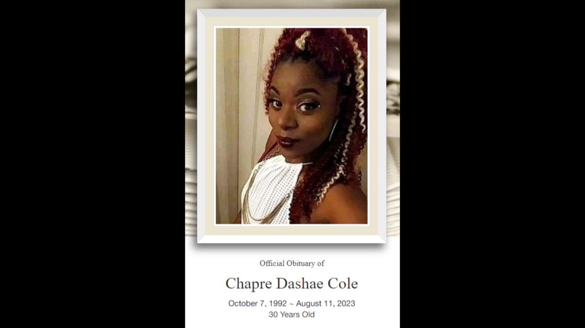 Chapre Dashae Cole died on Aug. 11, 2023, just days after she fell out of a moving car in south Wichita.