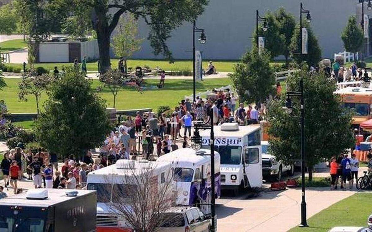 The Wichita WaterWalk won’t be home to big monthly food truck rallies this summer.