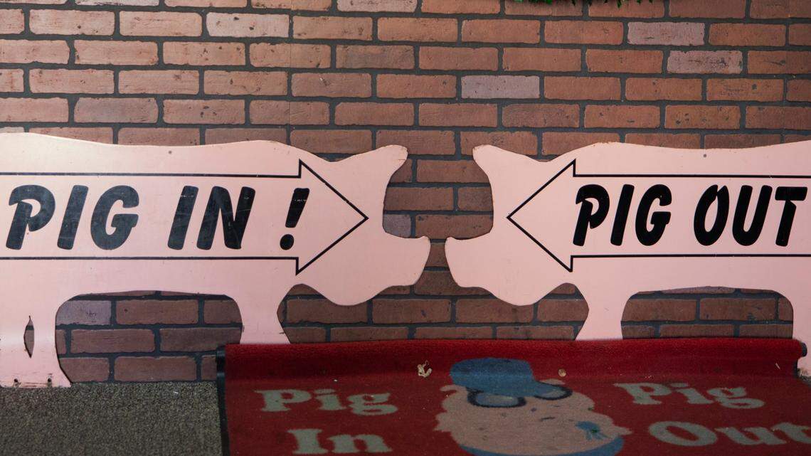 Pig In Pig Out has been seized by the Kansas Department of Revenue.